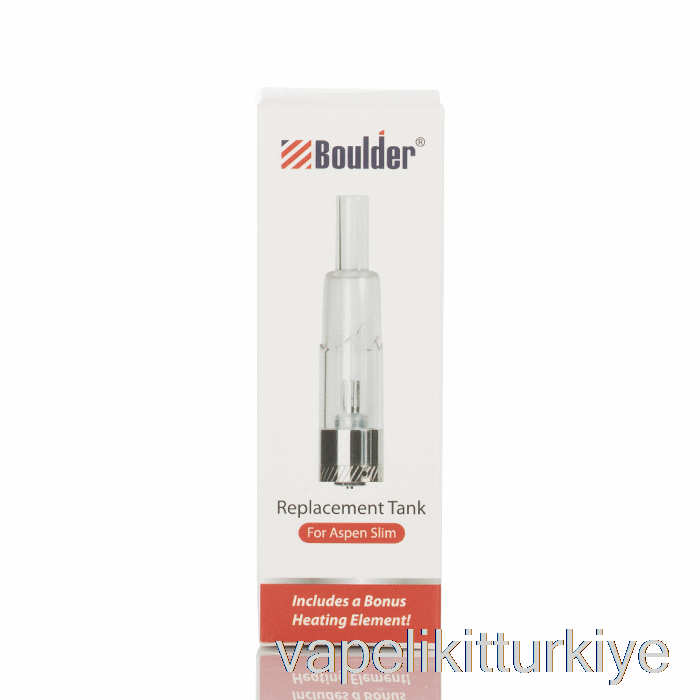 Vape Likit Boulder Aspen Slim Yedek Tank